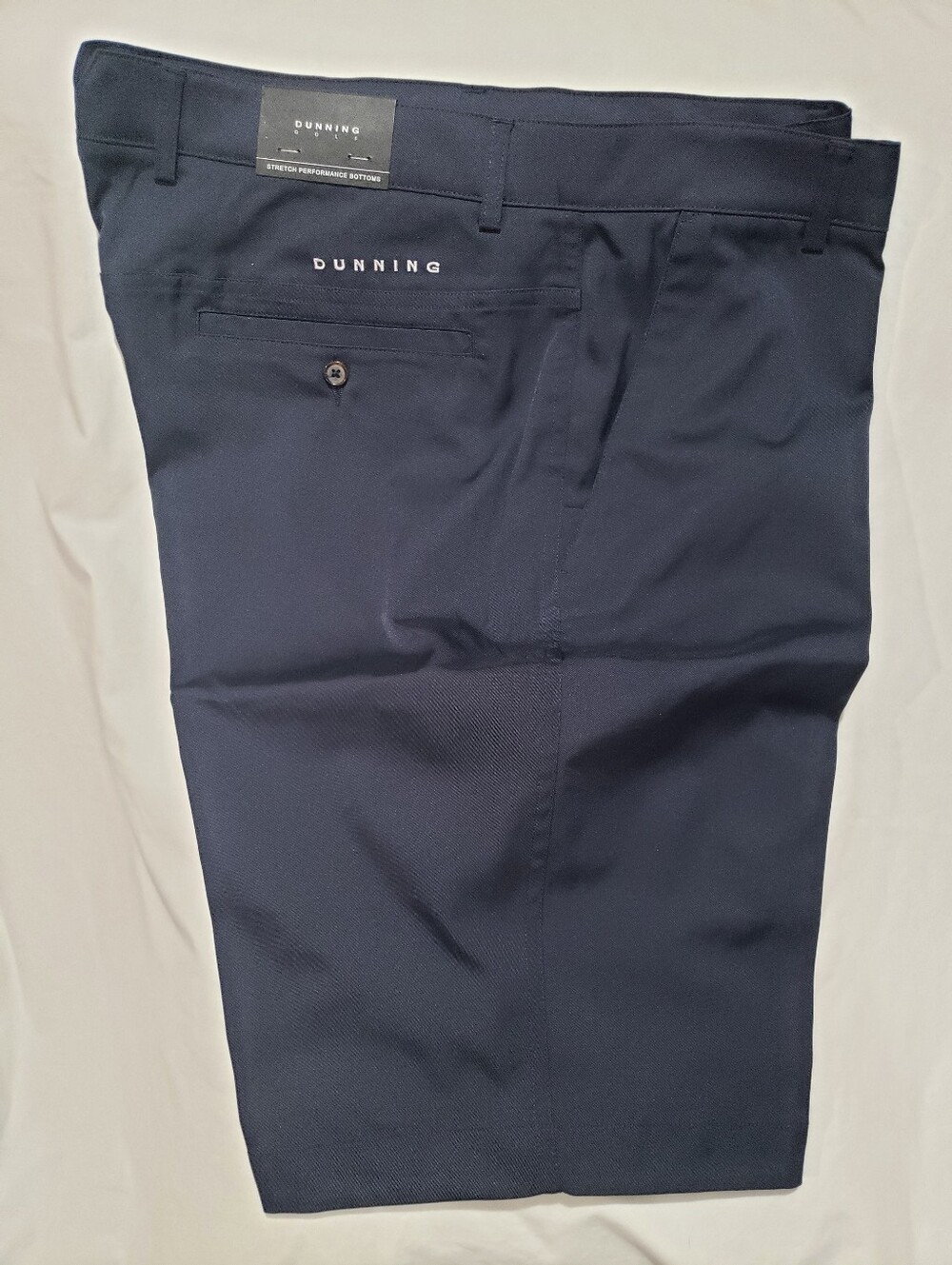 Dunning Men's Stretch Performance Shorts – Navy